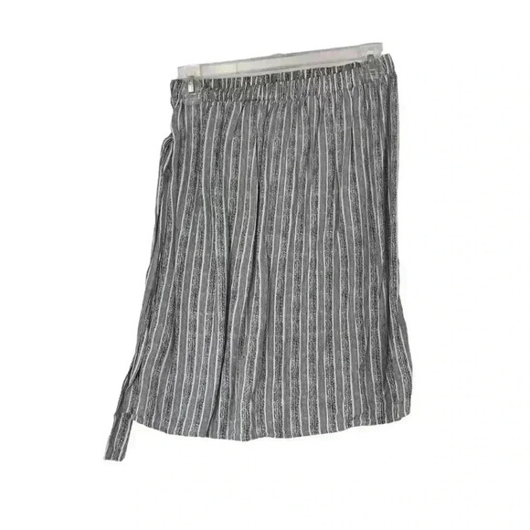 BLUE RAIN SKIRT WOMENS MEDIUM BEACH WEAR STRIPED COASTAL COTTAGE WRAP COMFORT - Picture 8 of 10